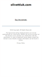 Mobile Screenshot of olivettiuk.com
